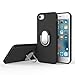 iPhone 7 Case, ROCK MOOST [Ring Holder] Kickstand Protection Case for iPhone 7 [Black]