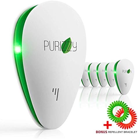 Ultrasonic Pest Repeller - Mosquito Repeller - Upgrade 2018 Insect Bug Repellent Indoor - Electromagnetic Plug in Pest Control - Electronic Repel Mice Rat - Reject Flea Spider - 6 Packs