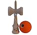 Kotaro Kendama Orange Tama Deluxe Pro Toy Catch Game with Extra String and Carrying Holster