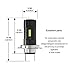 YITAMOTOR 2x 1000LM Bright 60W H7 Projection Fog Light LED Bulb Xenon White 6000k Non-polarity （NOT headlight）