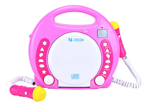 title=X4-TECH 701354 bambini/MP3/CD player Bobby Joey Pink