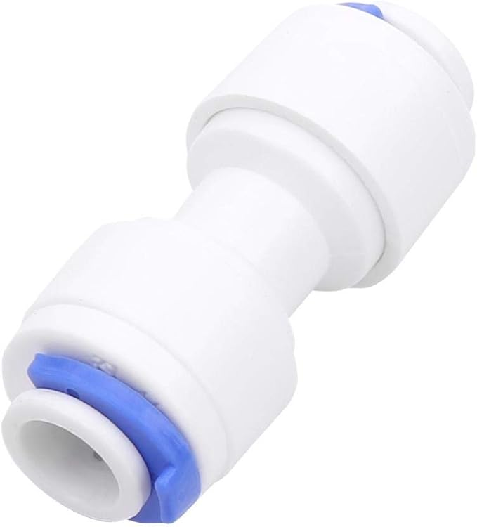 Water Filter Pipe Fittings, 1/4 Push Fit Couplings Reducer