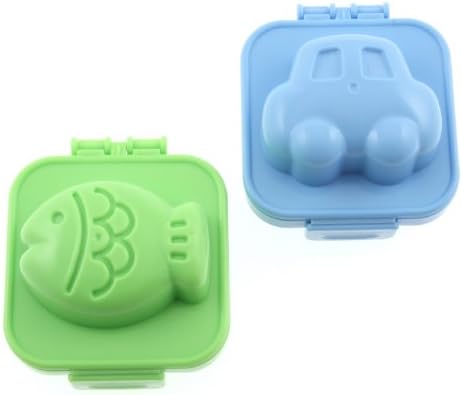 Graceful Home New Cute Fish and Car Pocket Egg Mold