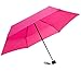 Fidus Ultra light Mini Compact Travel Umbrella – Windproof Portable Parasol Sun & Rain Outdoor Golf Umbrella With 95% UV Protection for Women Men Kids-rose red