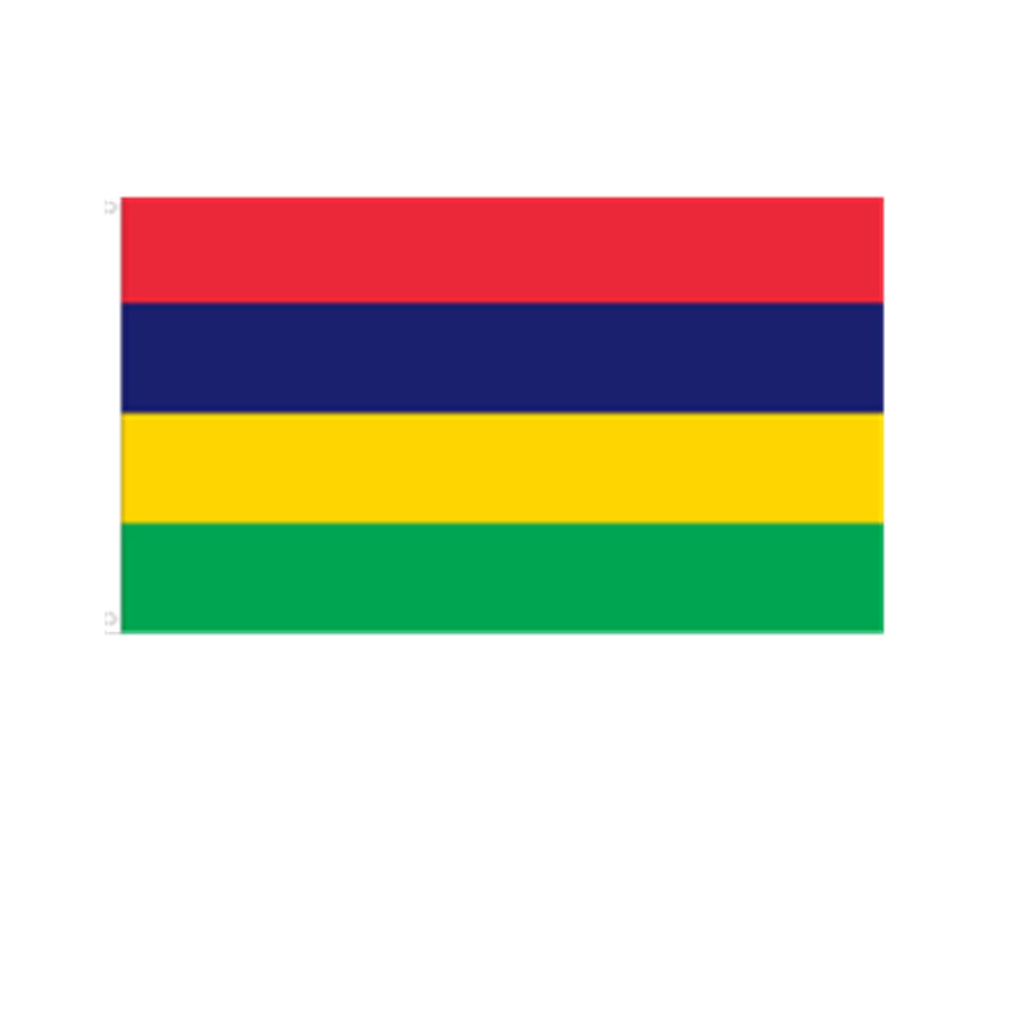 PinkDisplay Africa flag (Mauritius)3x5ft(90x150cm) full color eyelets and double stitches