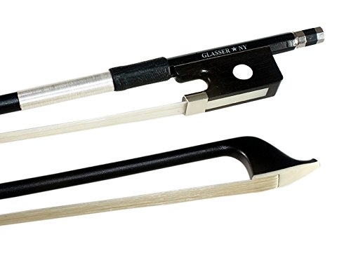 Glasser 4000X3/4 X-Series Carbon Graphite Cello Bow, 4000X, 3/4 Size