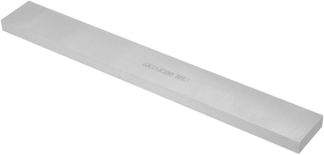 sourcing map HSS Lathe Tool Bit 8mm x 25mm x 200mm, Square Lathe