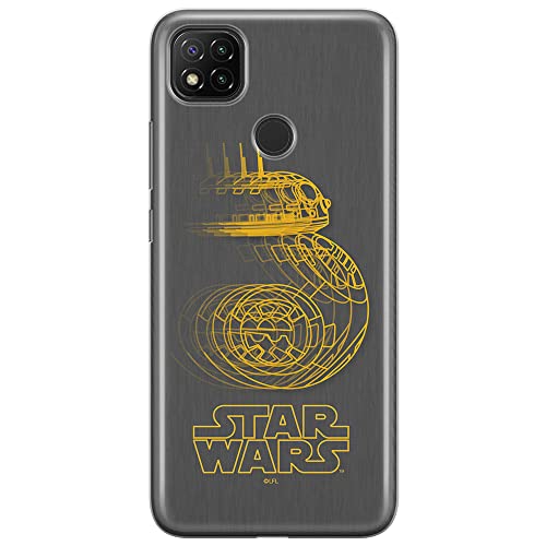 Funda para teléfono móvil de ERT GROUP para Xiaomi REDMI 9C Original y con Licencia Oficial de Star Wars con diseño BB 8 007 Perfectamente Adaptada a la Forma del teléfono móvil, Funda Hecha de TPU