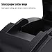 ASHATA USB Receipt Printer,58MM USB 80mm/s Receipt Thermal Printer Suitable for Hotels, supermarkets,for Windows/Linux/Mobile/Android/Iso,110-240v (Black)thumb 2