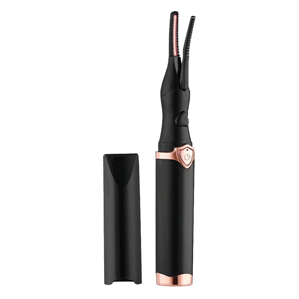 Photo 1 of 1set Heated Eyelash Curler Mini USB Eye Lash Electric Eyelash Curler Makeup Portable Eyelash Holder Electric Eyelash Tool Beauty Tools Abs Charge
