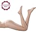 Miya most thin Women's Control Top 1 Den All Sheer Toe silk stockings Tights Panty Hose