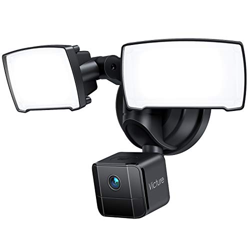 Victure Floodlight Camera Pro, Security Camera Outdoor, 24hour