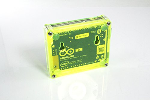 Arduino 101 Zebra Laser Lime Case for Official Intel Arduino 101 ~ C4Labs