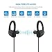 Hussar Bluetooth Wireless Headphones, Wireless Sports Earbuds with Mic, IPX7 Waterproof, Stereo HD Sound, Noise Cancelling, Secure Fit, Selectable Sound Effects, 10-12 hour Battery Life