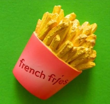 Amazon フランス語firesチップfast Food Potato 3dタイマグネット手作りクラフト Mcnets 冷蔵庫マグネット