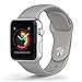 FanTEK 42mm Apple Watch Band S/M, Sports Silicone Replacement Wrist Strap for iWatch Series 1 Series 2, Concrete