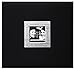 MBI 13.2x12.5 Inch Expressions Postbound Album with 12x12in Pages, Graduation, Black (803515)