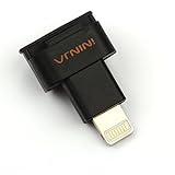 iNINJA(TM) Dock Extender Adapter Male to Female for Lifeproof iPhone 6,6s plus,Iphone 5 5s Ipad 4 Ipad Mini Ipad(lifetime warranty,Black)