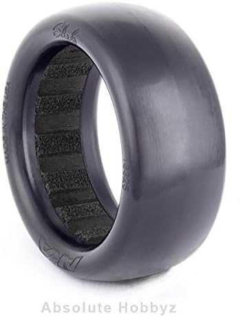 AKA Racing EVO Slicks Front 4WD Buggy Tires Clay w/Black Insert (2)