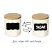 ShockChalk Chalkboard Labels - Perfect for Labeling Jars and More (32 Pack)