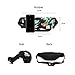 AQIWO Mens Fanny Pack Pineapple Waist Pack Bag Hip Pack Running Pack for Men Women