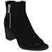 Mari A AXLE 2 Dress Ankle Boot Bootie Peep Toe