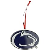 Penn State Nittany Lions Primary Logo Metal Christmas Ornament