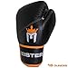 Meister Pro Boxing Gloves w/ Wrist Support (Pair) - 16 Ounce, Adult, Black/Orange