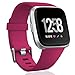 GEAK for Fitbit Versa Bands, Classic Sports Replacement Accessory Bands for Fitbit Versa, Large Small