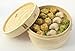 Zoie + Chloe Bamboo Steamer Basket - 2-Tier Dumpling Steamer for Cooking with 2 Reusable Cotton Liners for Bao, Dim Sum, Veggies, Asian Steamed Buns -Stackable, Space-Efficient - 10-Inch Steam Basket