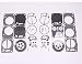 New 2 sets Twin Carburetor Carb Repair Rebuild Kits for Mikuni SeaDoo 50 717 720 787 800 SP GS GTX HX XP SPX GTS primary