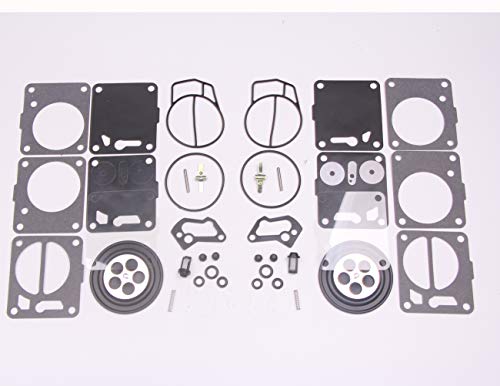 New 2 sets Twin Carburetor Carb Repair Rebuild Kits for Mikuni SeaDoo 50 717 720 787 800 SP GS GTX HX XP SPX GTS