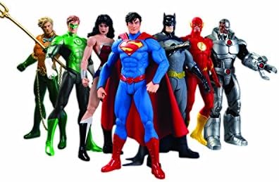 Super Hero Set 7 inch Hero Series Action Figures Toys 7 Pack