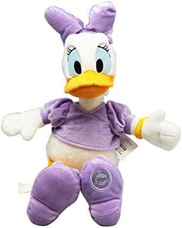 Disney's Diasy Duck Lavender Bow, Dress, and Shoes Medium Size Plush Toy (16in)