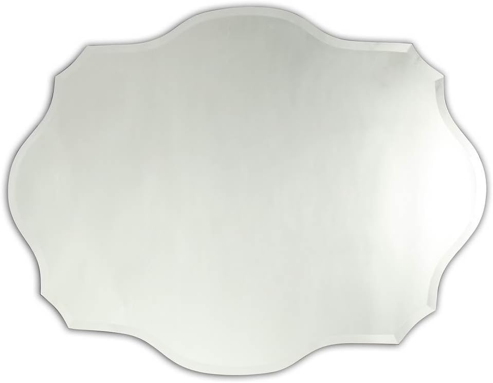 Caverly Large Frameless Wall Mirror 24X32