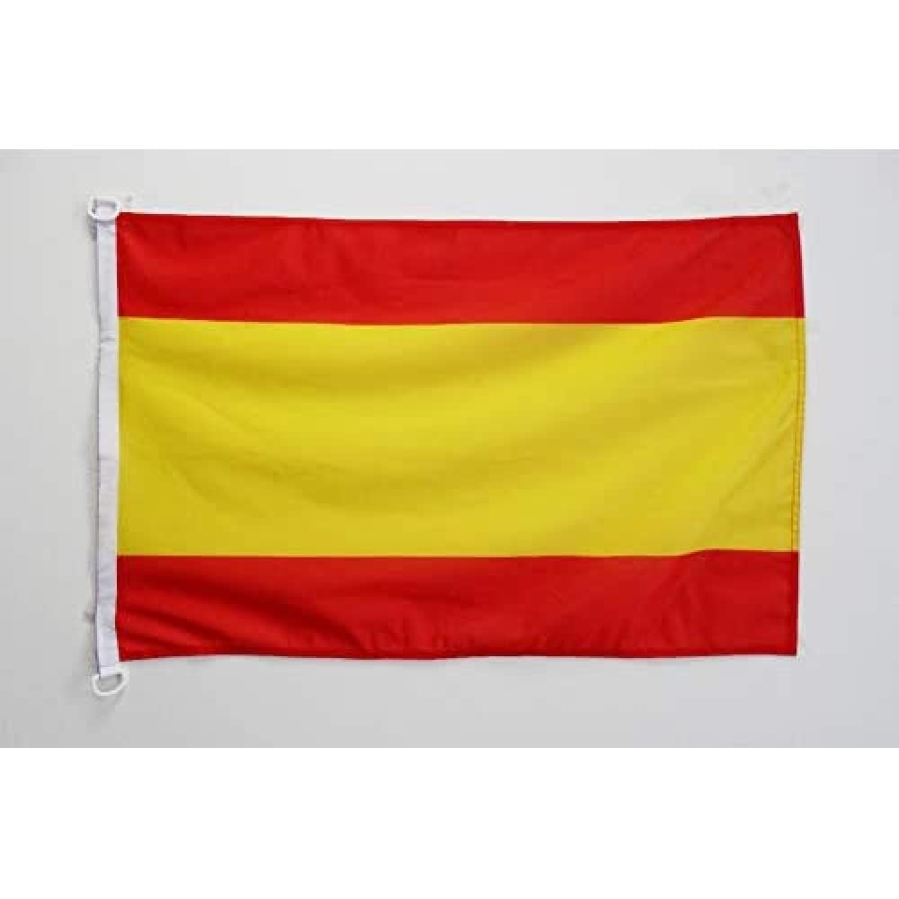 AZ FLAG - Spain without arms Flag - 3x5 Ft - For Outdoor - Spanish civil Banner Knitted Polyester with Two Plastic Rings - Fade Resistant - Vivid Colors - 3' x 5' Feet - 150x90 Cm