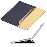 Macbook Air 11 inch Case Sleeve with Stand, OMOTON Wallet Sleeve Case for Macbook Air 11 inch, Ultrathin Carrying Bag with Stand, Navy Blue