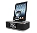 iHome iDL45BC Dual Charging Stereo FM Clock Radio with Lightning Dock and USB Charge/Play - Black