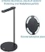Headphones Stand Sturdy Gaming Headset Holder Desk Headset Rest Hanger Headset Stand with Premium Aluminum Body for All Headphones Size Non Slip Base (Black) (Black)thumb 2