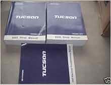 2005 Hyundai Tucson Service Shop Repair Manual Set 3Vol (2 volume set