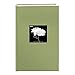 Fabric Frame Cover Photo Album 300 Pockets Hold 4x6 Photos, Sage Green