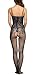 Avidlove Women Sexy Lingerie Spaghetti Sheer Open Crotch Front Bowknot Bodystocking£¨one size,Black)
