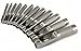 Kglobal Universal Hollow Hole Punch Kit Brackit Punch Set Leather Punch Tool Leather Needle Drift Pin Metal Craft Tool 3mm-14mm (12pcs)