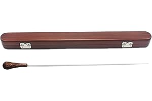 Milageto Conducting Baton with Storage Case Comfortable Grip Versatile Use Lightweight Music Orchestra Baton Orchestra Conduc
