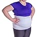 BraceAbility Ultra Plus Size Abdominal Tummy Wrap | Compression Stomach Girdle to Slim & Flatten Belly (XL fits 62