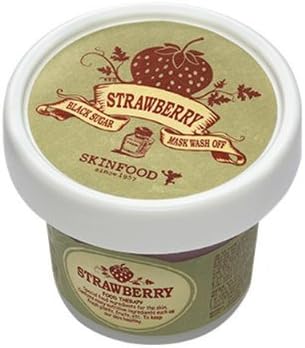 [Skin Food] Black Sugar Strawberry Mask Wash Off 100g good product ( by appgooddi )