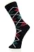 Fashion Mic Mens Cotton Blended Dress Socks 6 Pair Bundle Multiple Styles