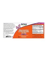 Now Foods Glucosamina y Chondroitin con MSM., 3172, 1, 1