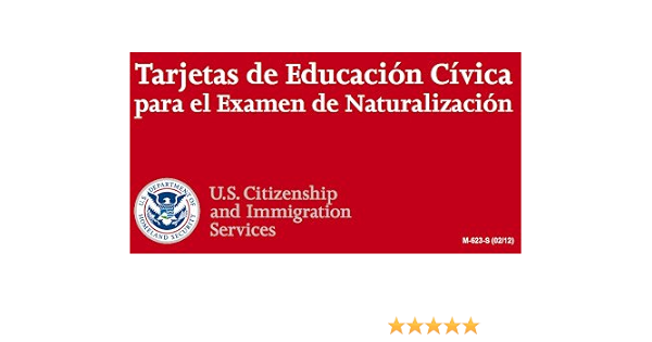 Amazon Com Tarjetas De Educacion Civica Para El Examen De Naturalizacion Spanish Edition 9780160902048 Citizenship And Immigration Services U S Books Amazon Com Tarjetas De Educacion Civica Para El Examen De Naturalizacion Spanish Edition 9780160902048 Citizenship And Immigration Services U S Books