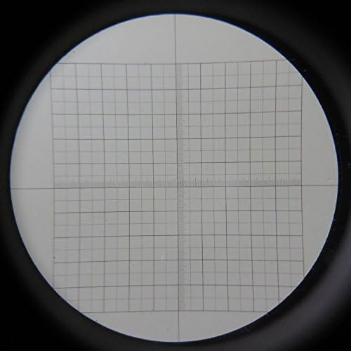 Microscope eyepiece lens Micrometer Calibration Slide Measuring Glass DIV=0.05MM D=25MM or D=20MM